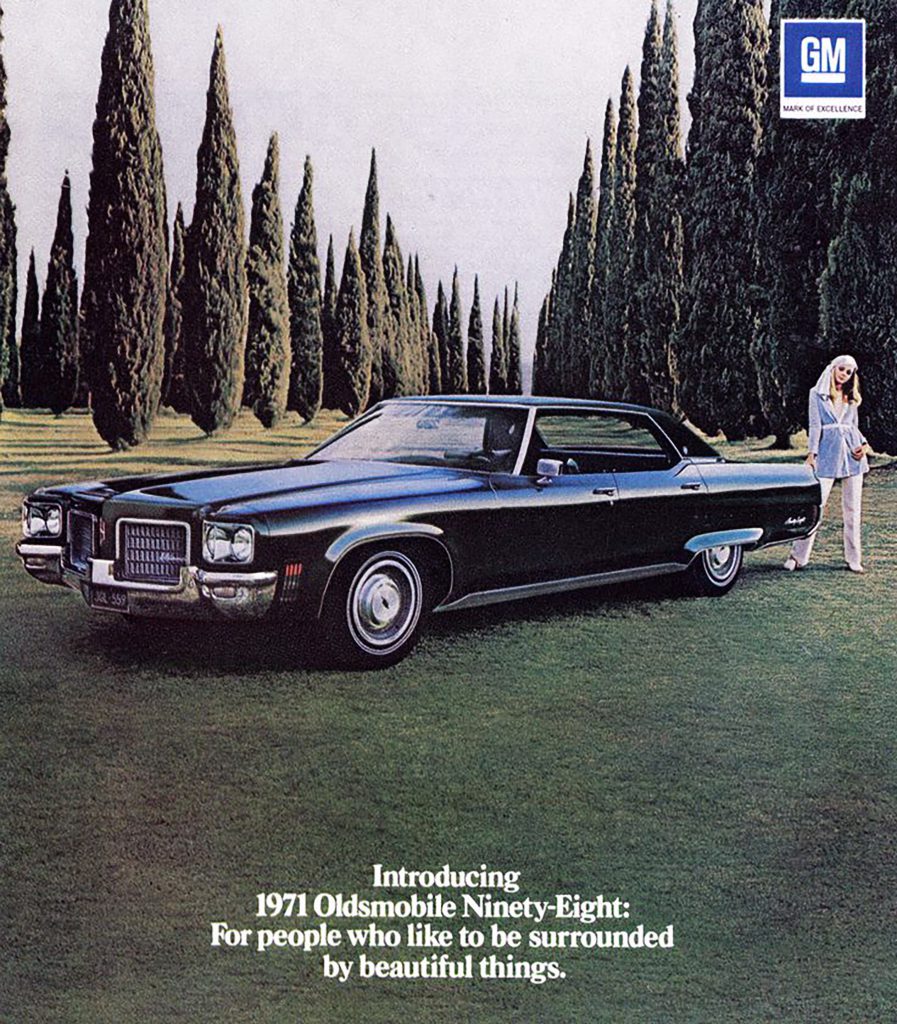 1971 Oldsmobile Ninety-Eight Ad