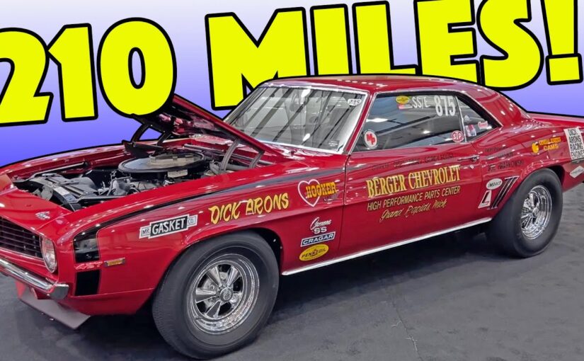 Auto Feature: LEGIT 1969 Camaro NHRA Super Stocker– With Only 210 MILES On It!