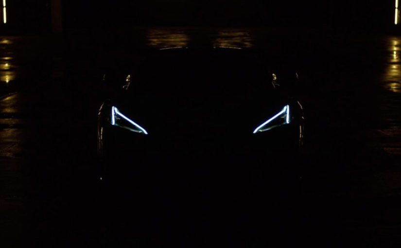 New 2023 Corvette Z06 Teaser Shows 8,600 RPM Redline And Convertible Top